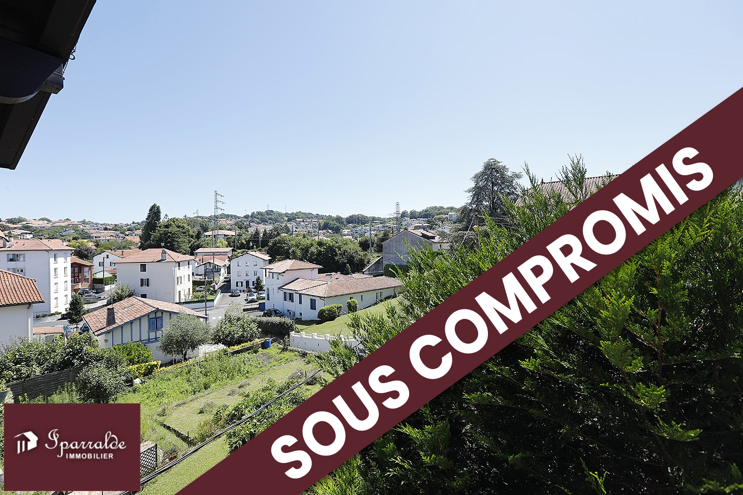 T3 bis proche BAIE, à acheter à Hendaye (64) : appartement traversa...
