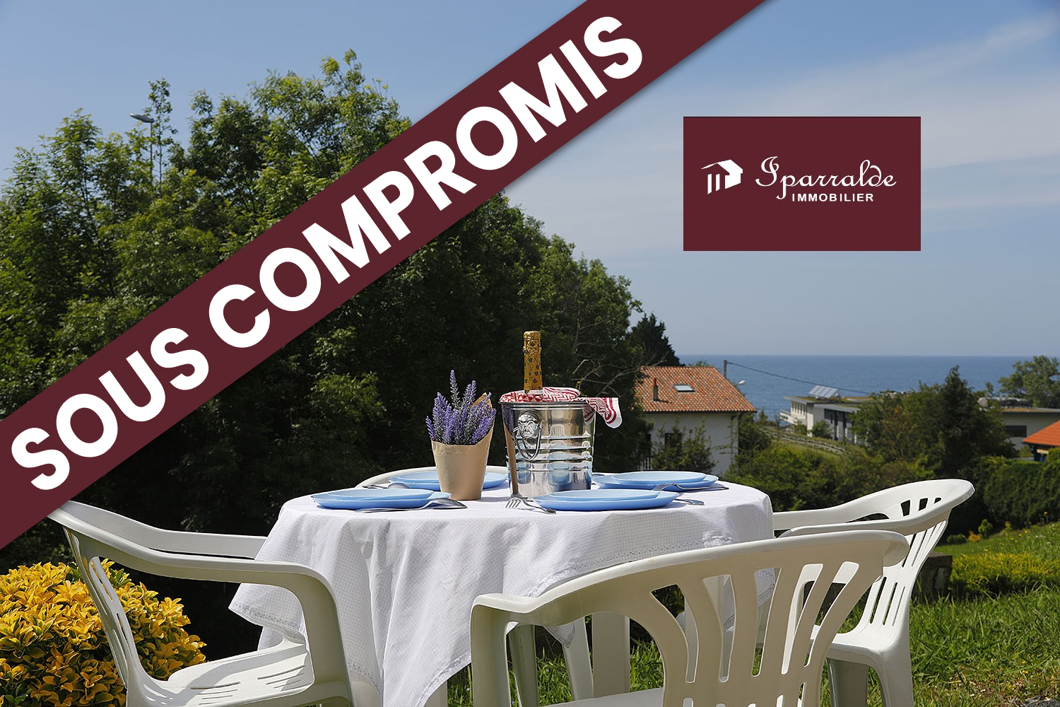 À Hendaye, appartement T2 bis, à la 