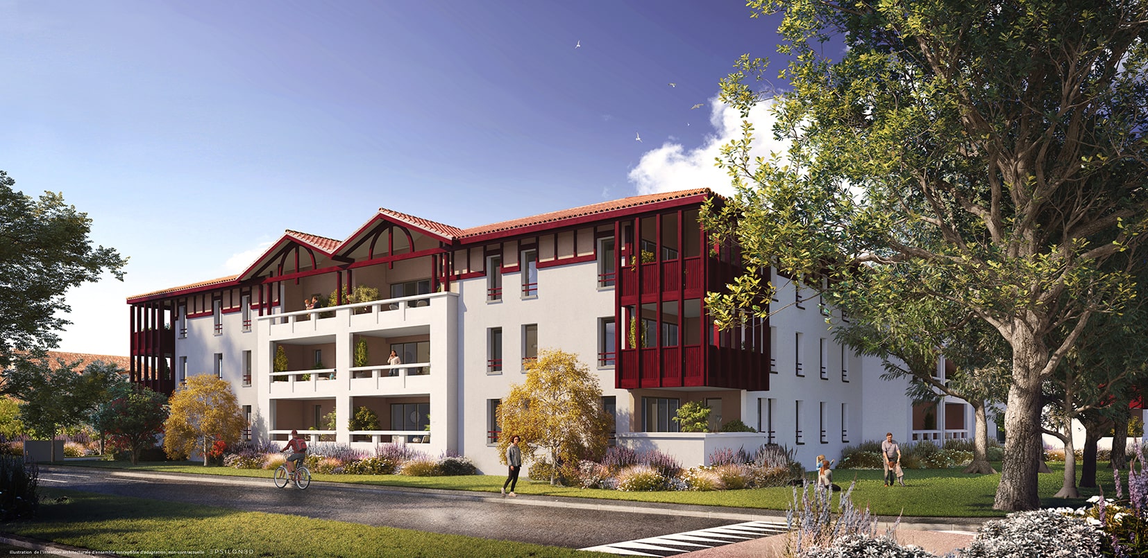 Votre appartement NEUF dans Les Landes, du 2 au 4 pièces.