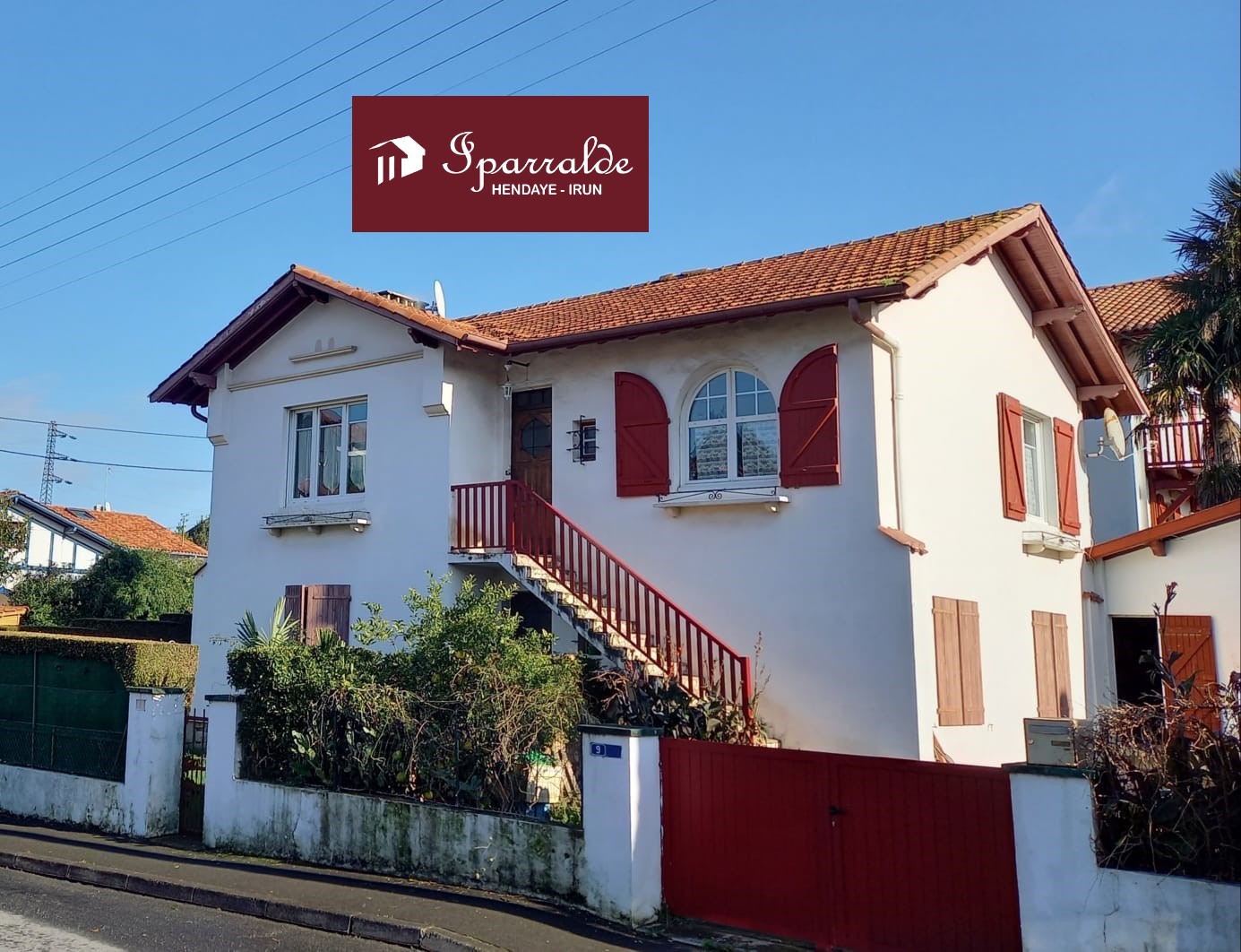 Grand T3 de 79m2 en Rez de Jardin à 500 de la Baie à Hendaye (64)