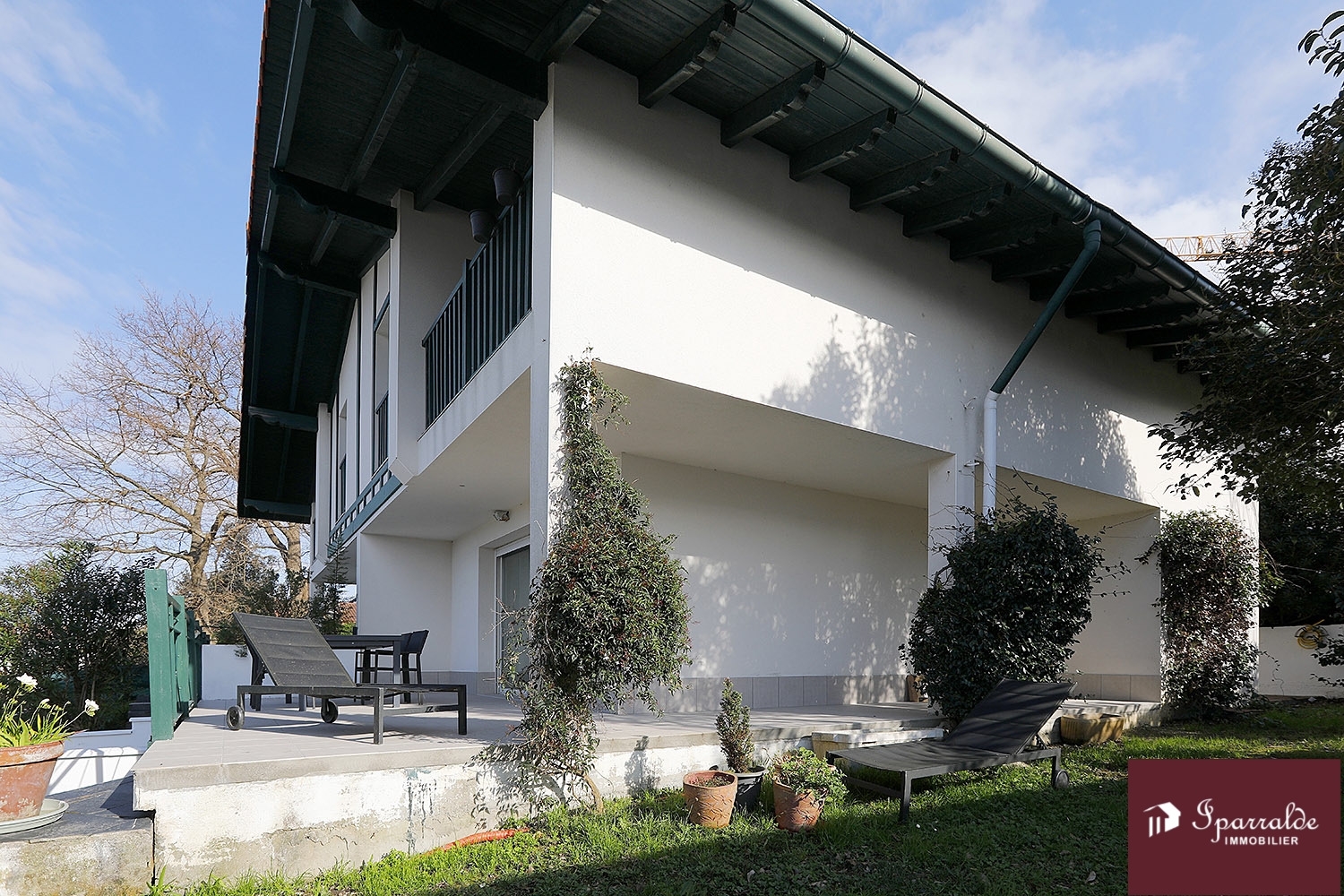 res belle Villa avec 5 pièces à vendre secteur Hendaye Plage, sur l...