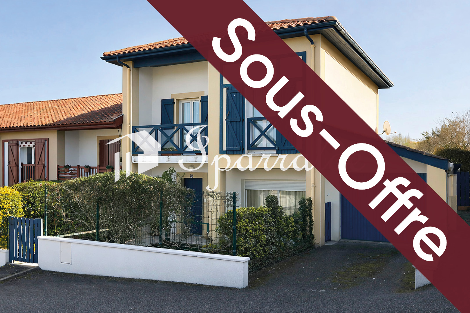 Maison avec Jardin- Quartier recherché de Lissardy à Hendaye Plage Calme absolu, proche Plage